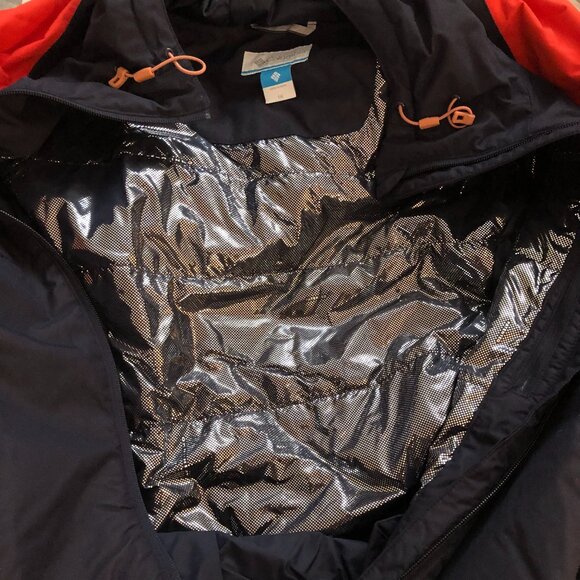 🆕Columbia Women's Alpine Diva Insulated Jacket, 1X-Dark Nocturnal/Bold O/Nova P - Picture 12 of 13